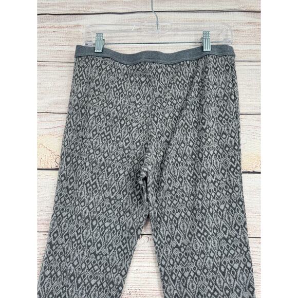 Holding Horses Anthropologie Geometric‎ Print Stretch Leggings Women's M Gray - Picture 4 of 11
